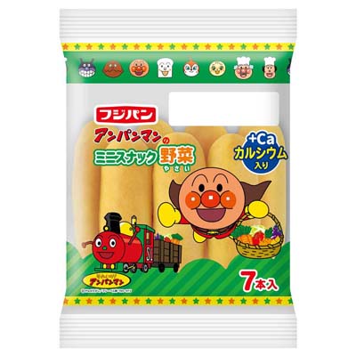 フジパン アンパンマンのミニスナック 野菜 7本