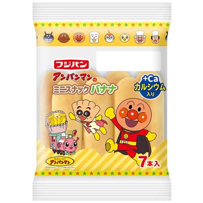 フジパン アンパンマンのミニスナック バナナ 7本