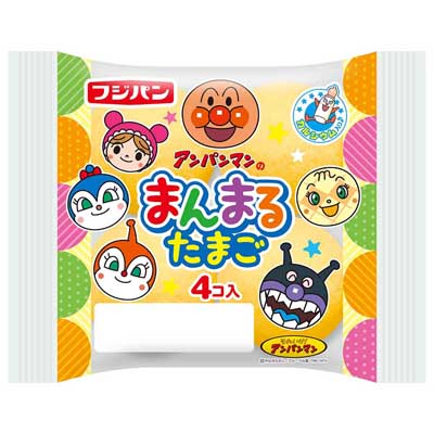 フジパン　アンパンマンのまんまるたまご　4個