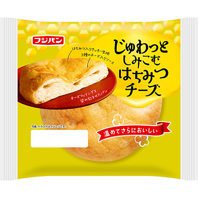 フジパン　じゅわっとしみこむはちみつチーズ