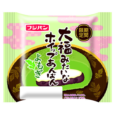 フジパン　大福みたいなホイップあんぱんよもぎ