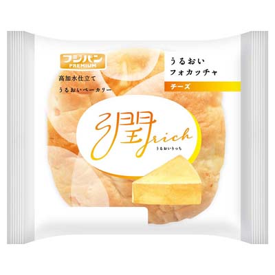 フジパン　うるおいフォカッチャ　チーズ　1個
