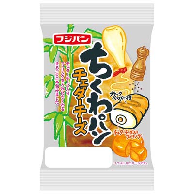 フジパン　ちくわパンチェダーチーズ　1個