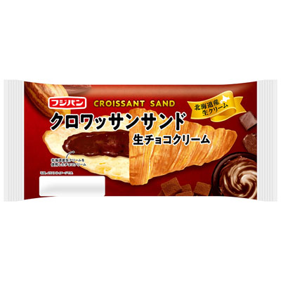 フジパン クロワッサンサンド生チョコクリーム