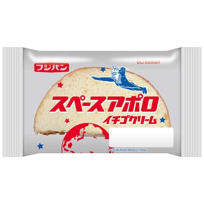 フジパン　スペースアポロイチゴクリーム