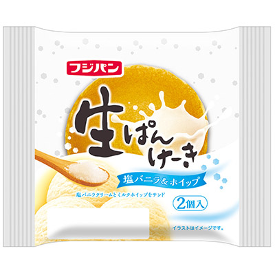 フジパン生ぱんけーき塩バニラ＆ホイップ
