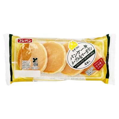 フジパン　パンケーキ　メープル＆マーガリン　4個入