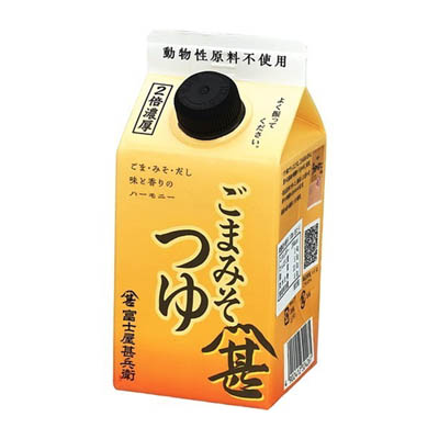 富士甚醤油　富士屋甚兵衛　ごまみそつゆ　３００ｍｌ