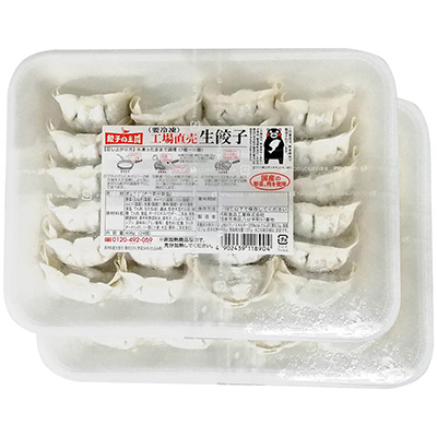 工場直売生餃子 408g24個入り×2パック