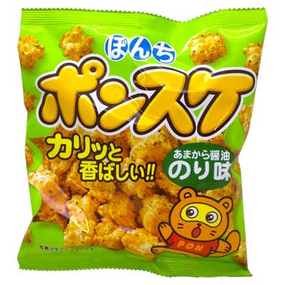 ぼんち　ポンスケ　あまから醤油のり味　70g