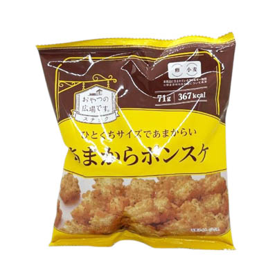 おやつの広場です。　あまからポンスケ　７１ｇ