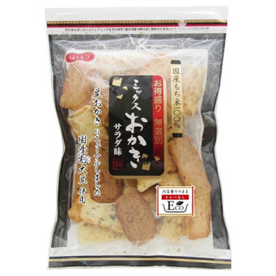 北越製菓　お得盛りミックスおかき　サラダ味　150ｇ