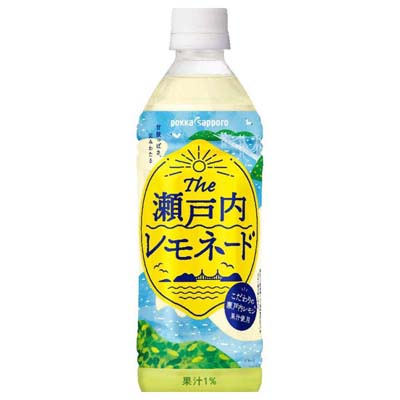 ポッカサッポロ The瀬戸内レモネード 500ml
