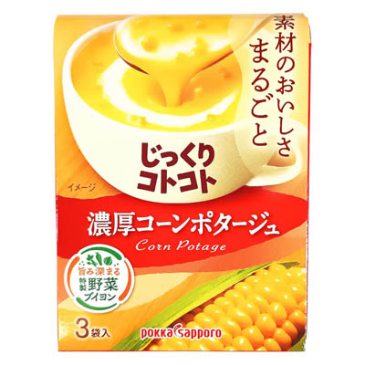 ポッカ　じっくりコトコト　濃厚コーンポタージュ　67.5g