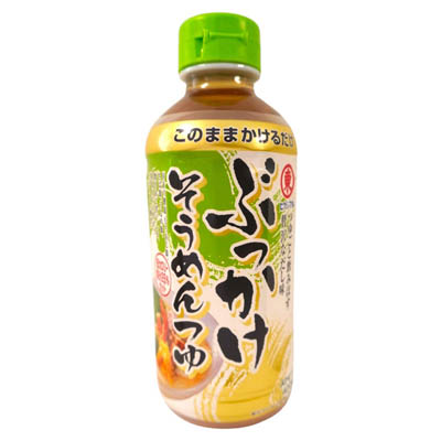 ヒガシマル　ぶっかけそうめんつゆ　ストレート　400ｍｌ