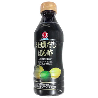 ヒガシマル　牡蠣だしぽん酢　400ｍｌ