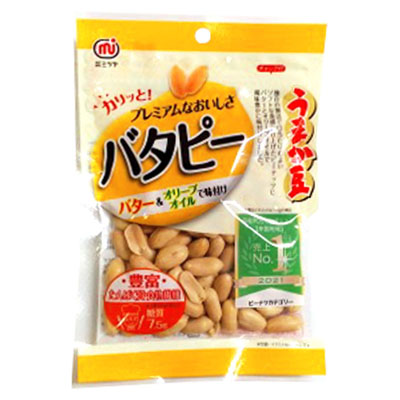 ミツヤ うまか豆バタピー 95g