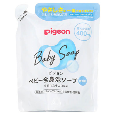 ピジョン ベビー全身泡ソープ 詰めかえ用 400ml