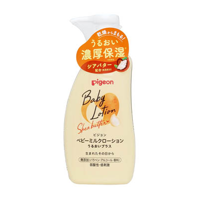ピジョン　ベビーミルクローション　うるおいプラス　ポンプ　300ｇ