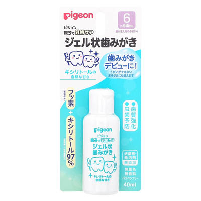 ピジョン ジェル状歯みがき キシリトールの自然な甘さ 40ml