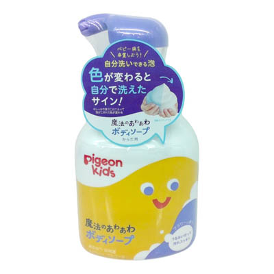 ピジョンキッズ　魔法のあわあわボディソープ　ポンプ　400ｍｌ