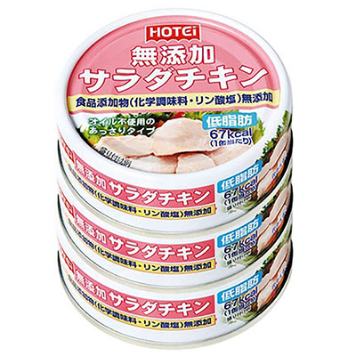 ホテイ 無添加サラダチキン 3缶