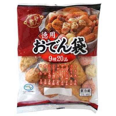 フジミツ　徳用おでん袋　9種20品