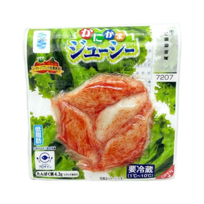 フジミツ　かにかまジューシー深絞り