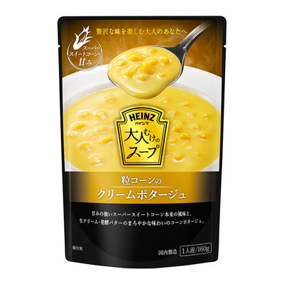 ハインツ　大人むけのスープ粒コーンのクリームポタージュ
