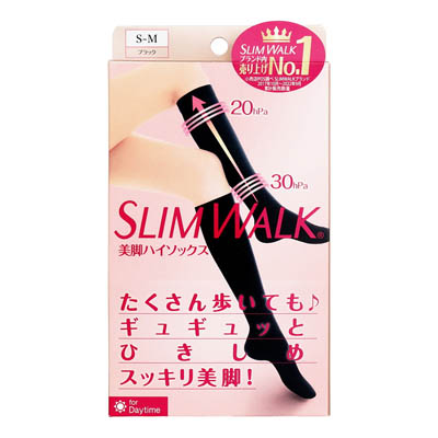 ピップ　スリムウォーク　美脚ハイソックス　S～Mサイズ　1足