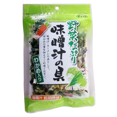 フジサワ野菜たっぷり味噌汁の具65g