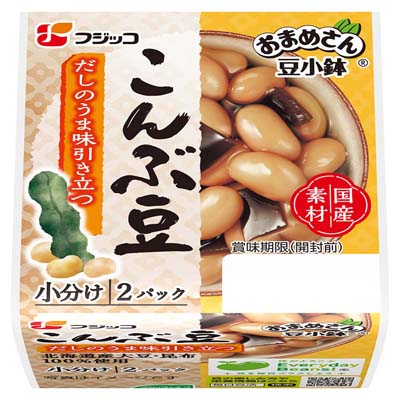 フジッコ　おまめさん 豆小鉢 こんぶ豆　130ｇ
