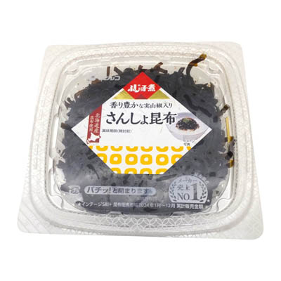 フジッコ　ふじっ子煮　さんしょ昆布　74ｇ