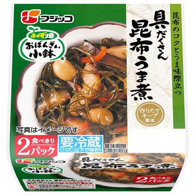 フジッコ おばんざい小鉢 具だくさん 昆布うま煮 36g×2パック