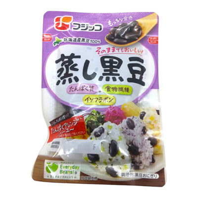 フジッコ　蒸し黒豆　60ｇ
