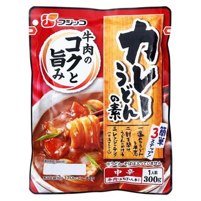 フジッコ　カレーうどんの素　中辛　300g