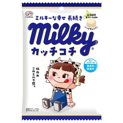 不二家 カッチコチミルキー 72g