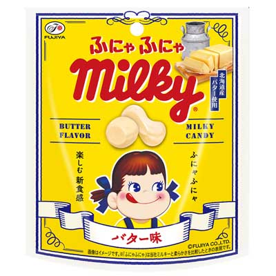 不二家 ふにゃふにゃミルキーバター味 36g