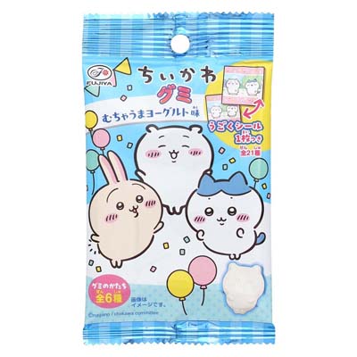 不二家　ちいかわグミ　むちゃうまヨーグルト味　6粒