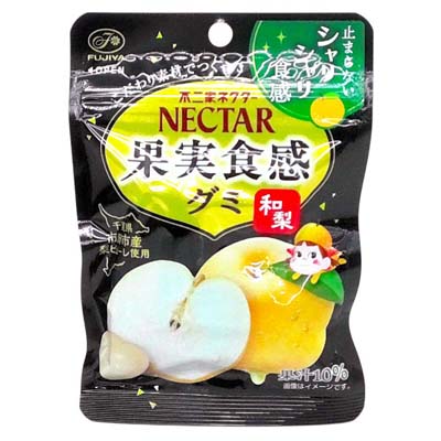 不二家　ネクター果実食感グミ　和梨　48ｇ