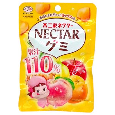 不二家　ネクターグミ　ミックス味　54ｇ