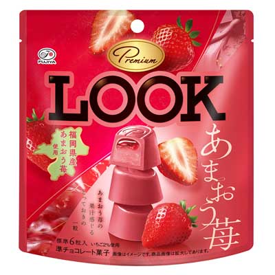 不二家　プレミアムルック　あまおう苺　44ｇ