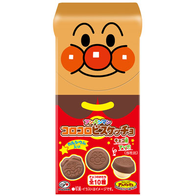 不二家アンパンマンコロコロビスケッチョ34g
