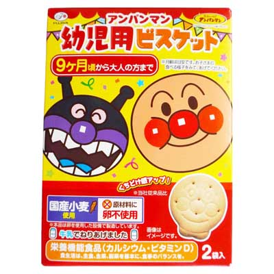 不二家　アンパンマン　幼児用ビスケット　84ｇ