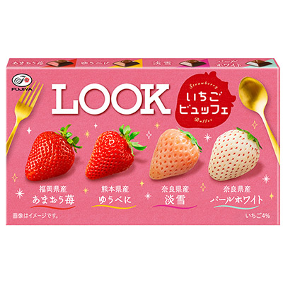 不二家 ルック いちごビュッフェ 12粒