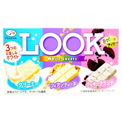 不二家　ルック　ホワイトラバーズ　43ｇ
