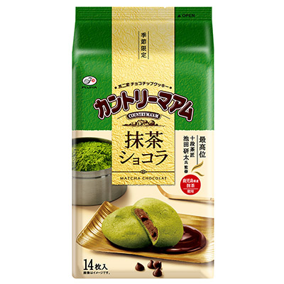 不二家 カントリーマアム 抹茶ショコラ 14枚入
