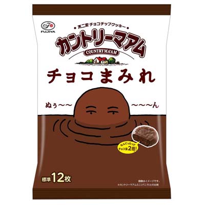 不二家 カントリーマアムチョコまみれ ミドルパック 122g