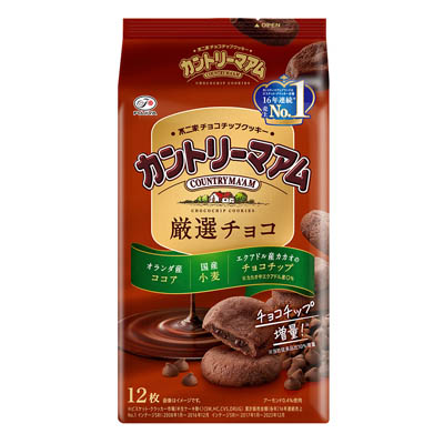 不二家 カントリーマアム 厳選チョコ 12枚