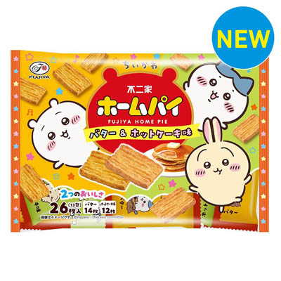 不二家　ちいかわホームパイ　バター＆ホットケーキ味